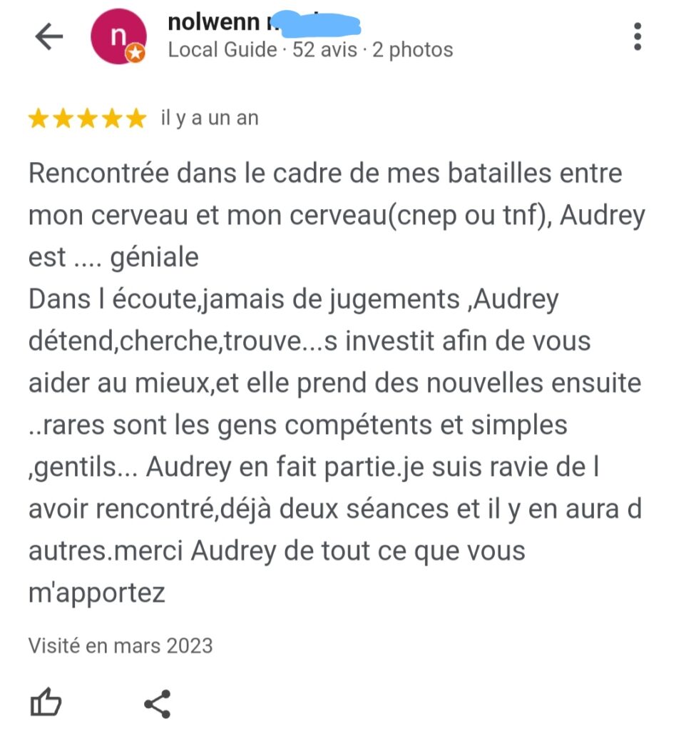 Audrey Simon thérapeute Énergéticienne à Brest - Psycho- Énergéticienne Brest - Acupuncture Brest